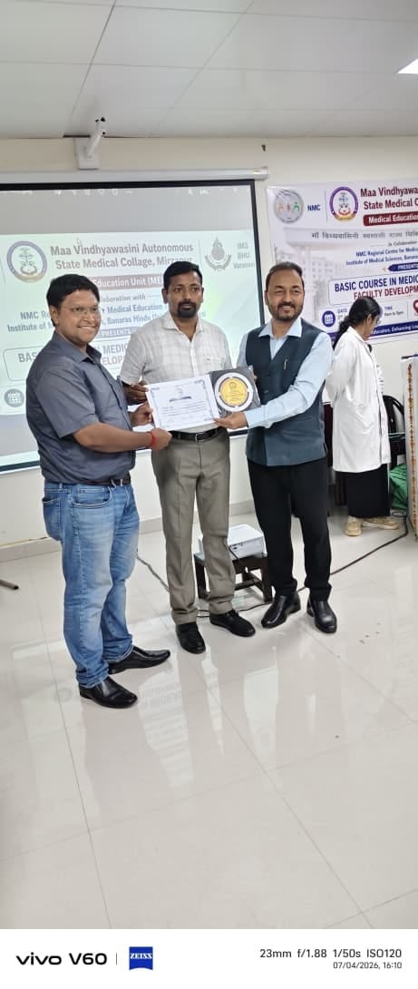 Training provided to 30 medical teachers.