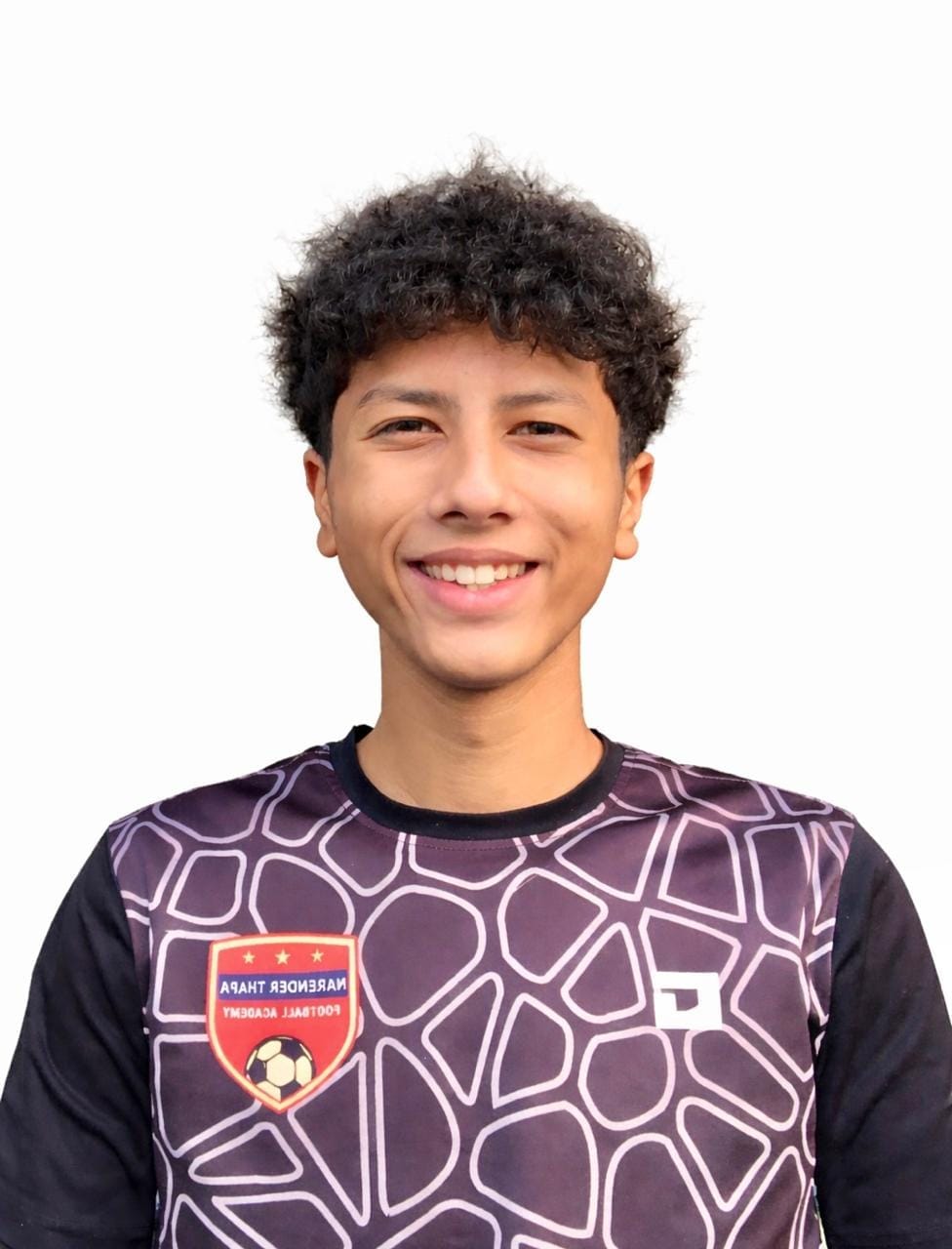 Nishchay selected for the All India Administration Football Cup