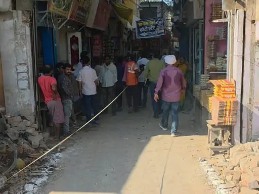After the 48-foot mark, the survey now extends to 98 feet; road widening has once again raised anxieties.