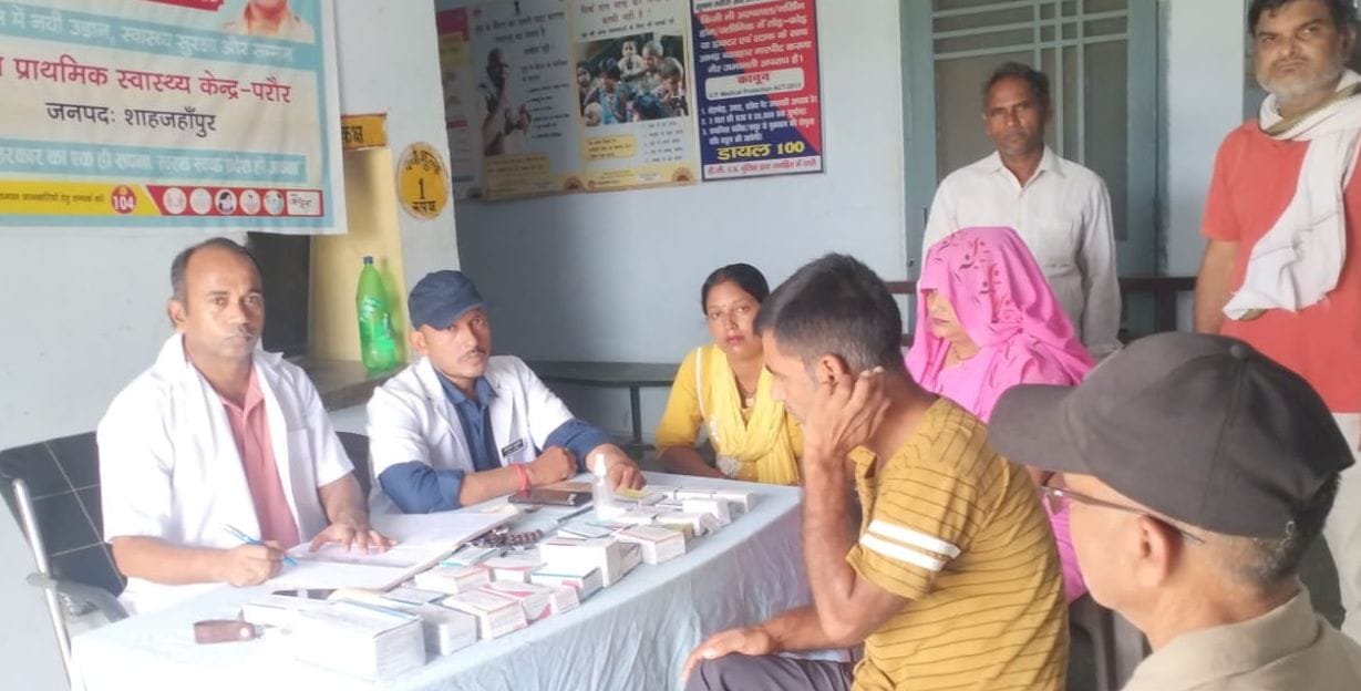 People suffering from seasonal ailments visited the Chief Minister's Arogya Melas.