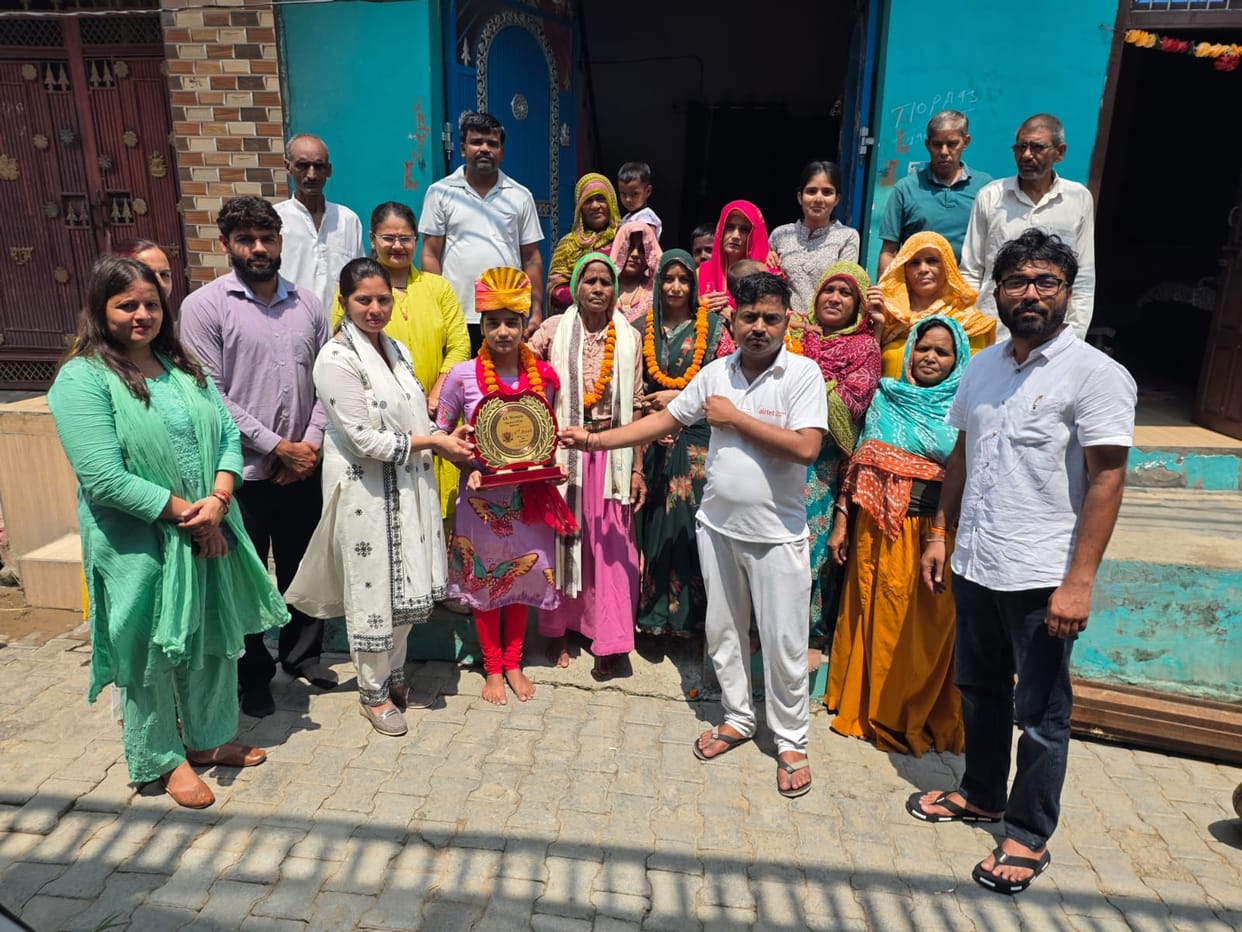 Sonam secures first place in B.Sc.