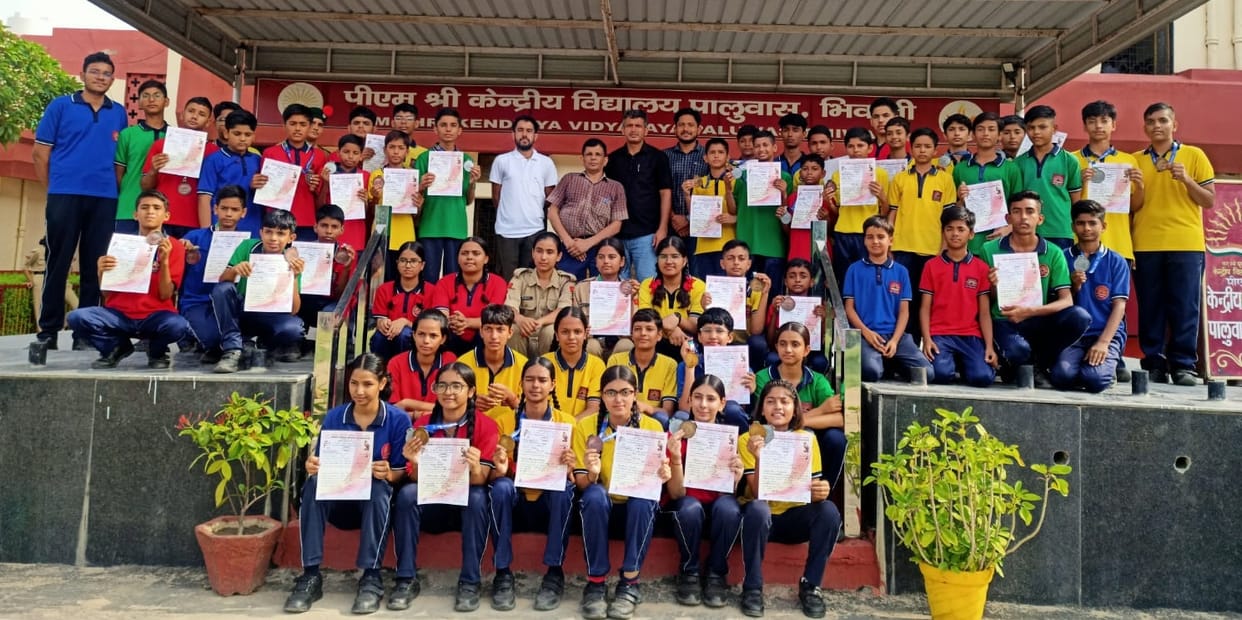 25 Kendriya Vidyalaya students selected for national-level competitions.