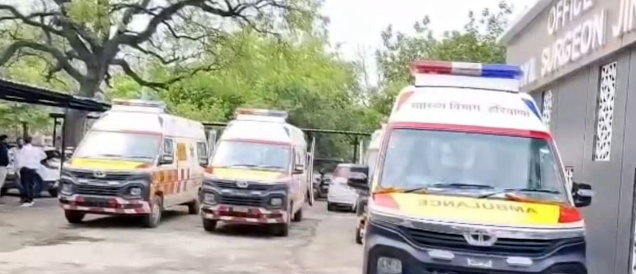 Civil Hospital receives three ambulances, will be on road after a month