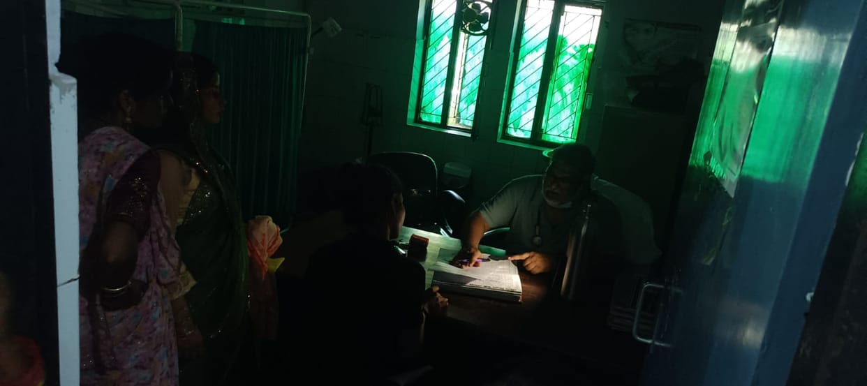 MCB at women's hospital burnt out; medical tests disrupted for three hours.