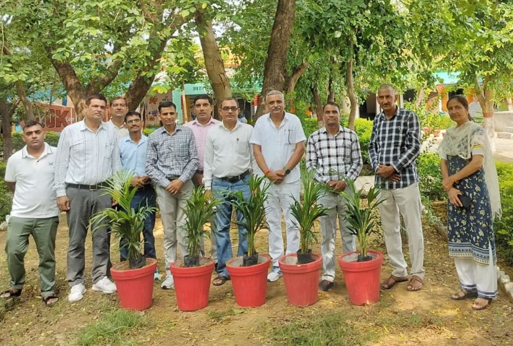 Conveyed the message of environmental conservation by gifting plants.