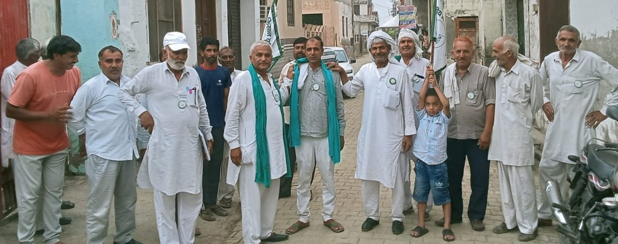 Bhakiyu held a meeting in village Paju Khurd and formed a committee.