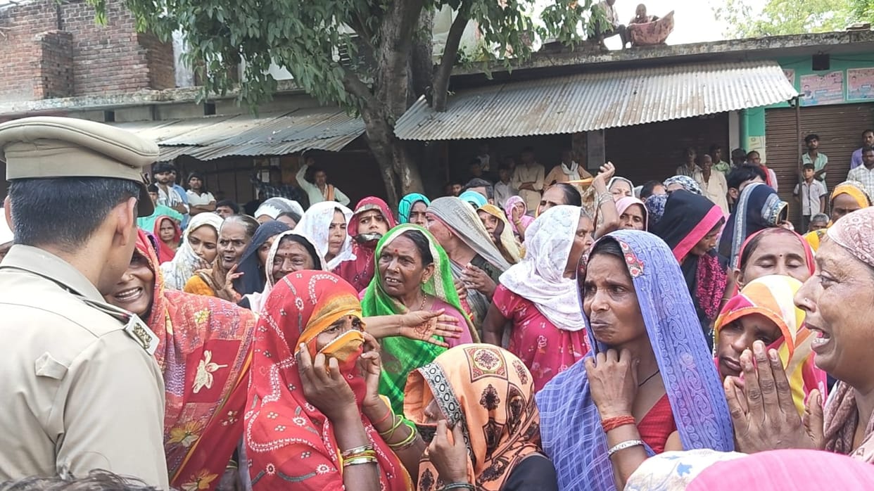 Outrage erupts over youth's death involving tractor-trolley engaged in illegal mining; body placed on road to stage a blockade.