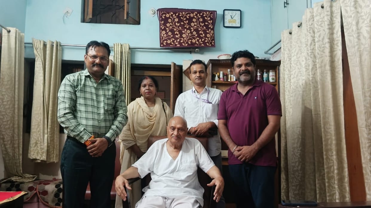Office bearers of Krida Bharati visited homes to gauge the pulse of sports.
