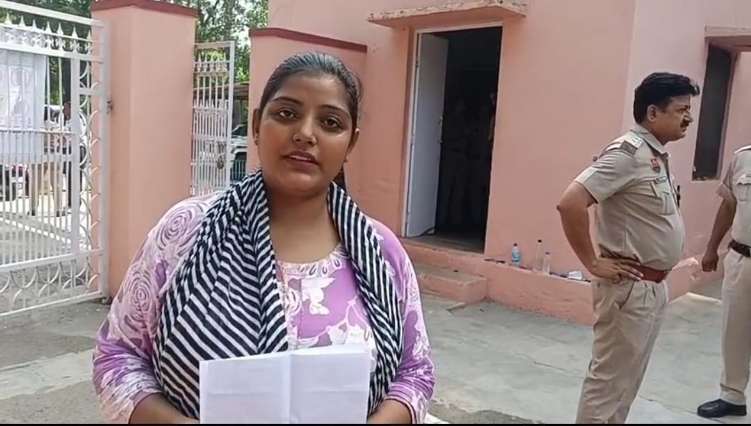 The SHO helped the woman take the exam by arranging a copy of her Aadhaar card.