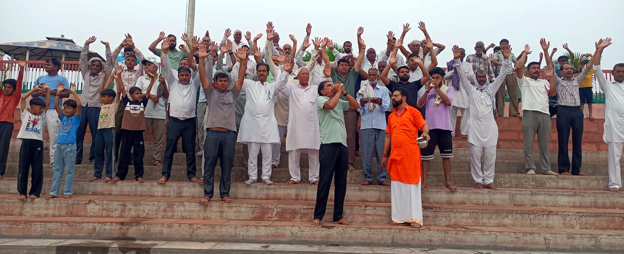 The ancient Kapil Muni Tirath in Kalayat has become a center of public faith and community cooperation.