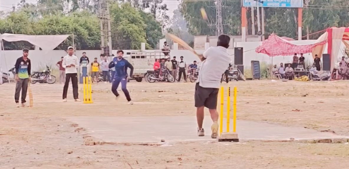 Mirzapur defeated Pai in a thrilling match, sealing the win with a six.