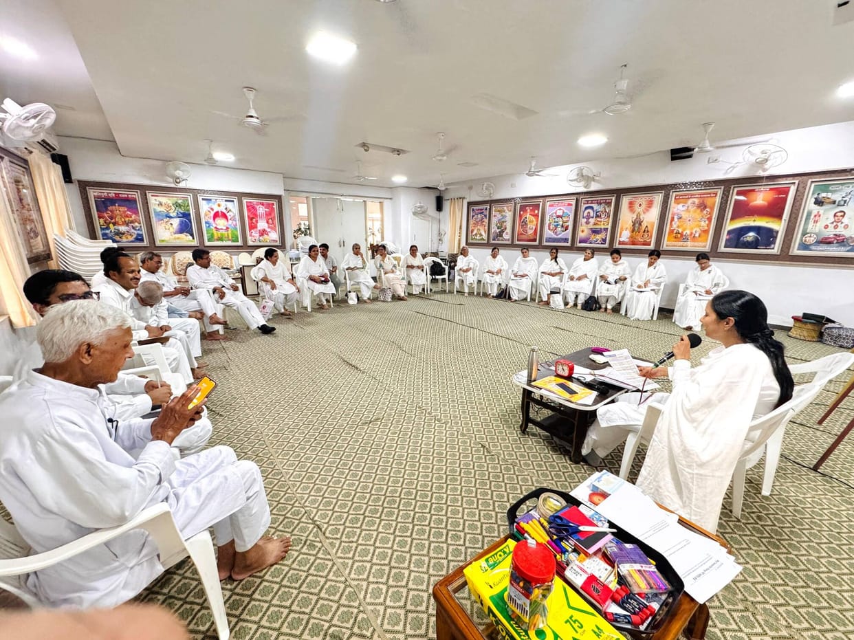 Health workers learnt the tricks of Raja Yoga in a three-day camp.