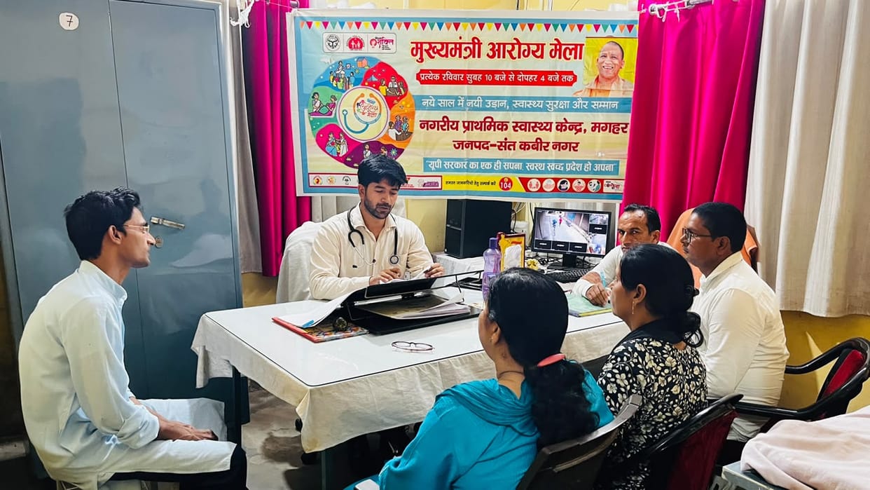 Jan Arogya Mela witnesses surge in seasonal ailments.