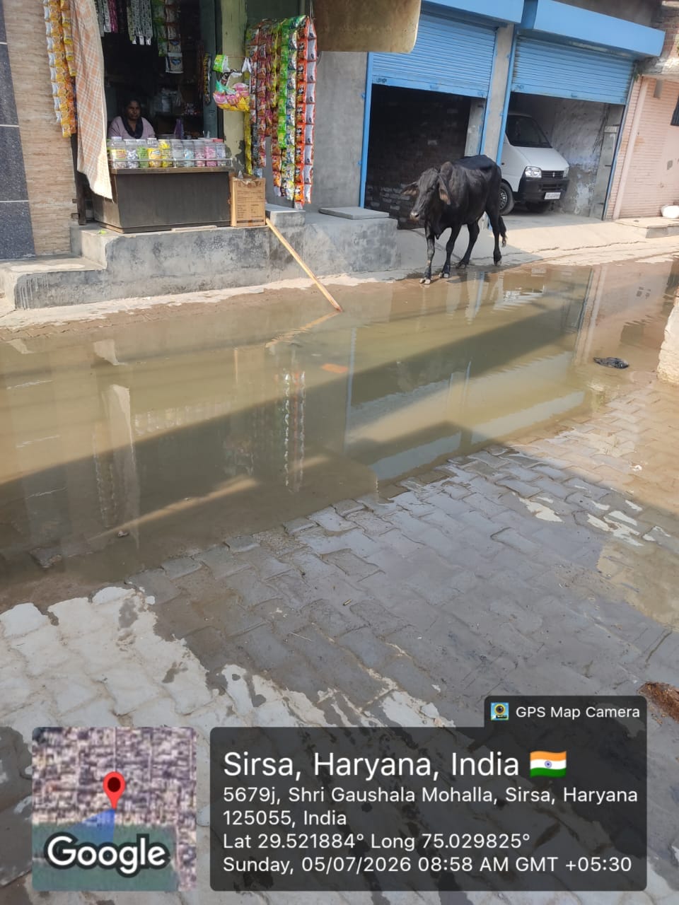 sewerage problem in dairy