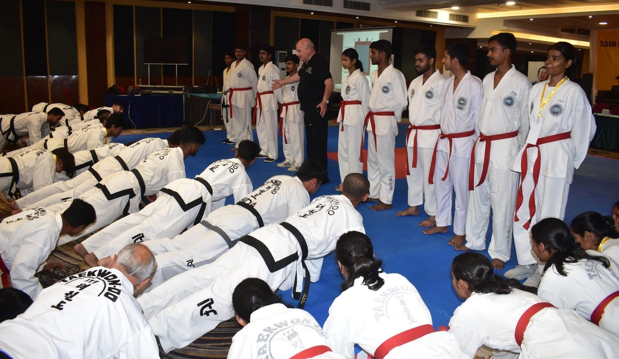 Over 87 black belt participants received training.