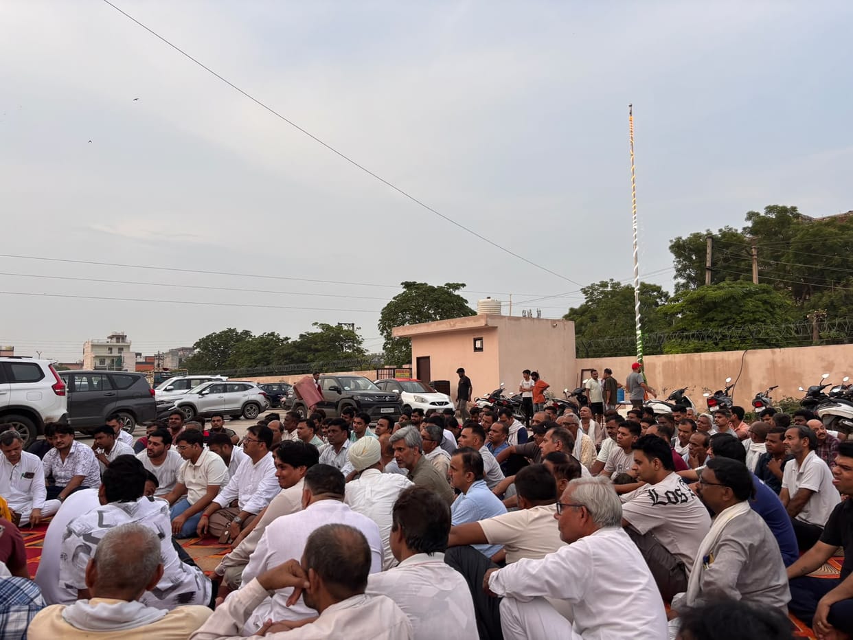 RWA formulates strategy for agitation against Pratapgarh dumping yard.