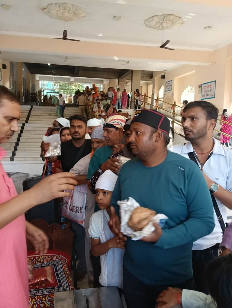 Chants hailing the Mother Goddess continued to resound at the Shaktipeeths.