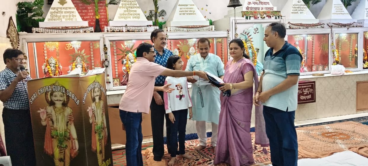 Sanjay Mathur becomes President of Chitragupta Sabha.