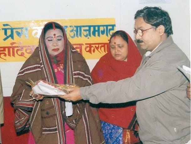 Tijan Bai gave a Pandwani singing performance at Azamgarh jail