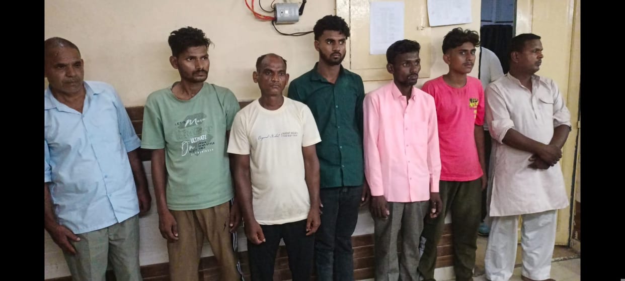 Updated: Secret Christian gathering raided; 12 accused nabbed for conversion activities.