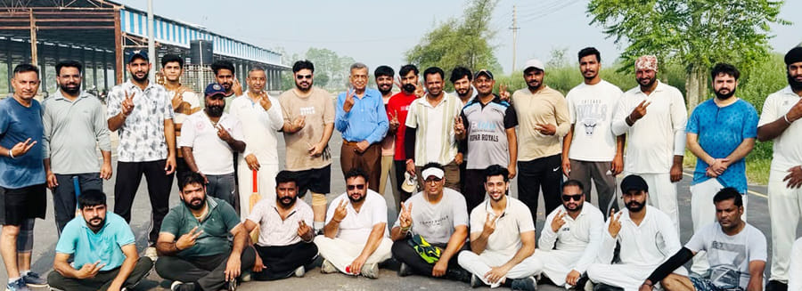 Doctors Cricket Club Barwala won the match