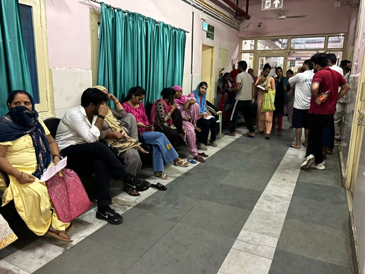 Civil Hospital radiologist on leave; patients inconvenienced as ultrasound services are suspended.