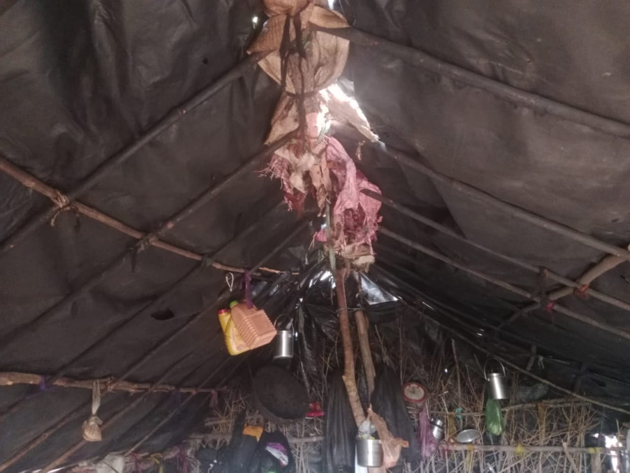 chittorgarh kanera lunkhanda lightning strike three family members killed in farm hut