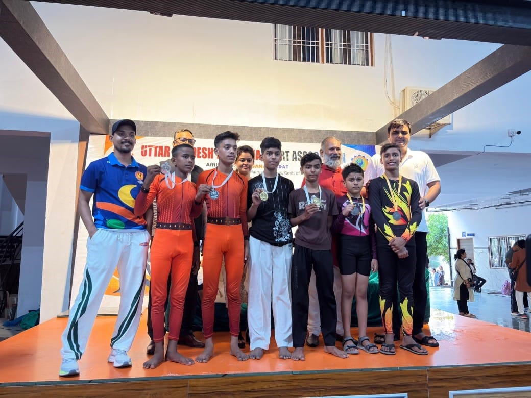Won four gold, one silver, and two bronze medals in the yoga asana competition.
