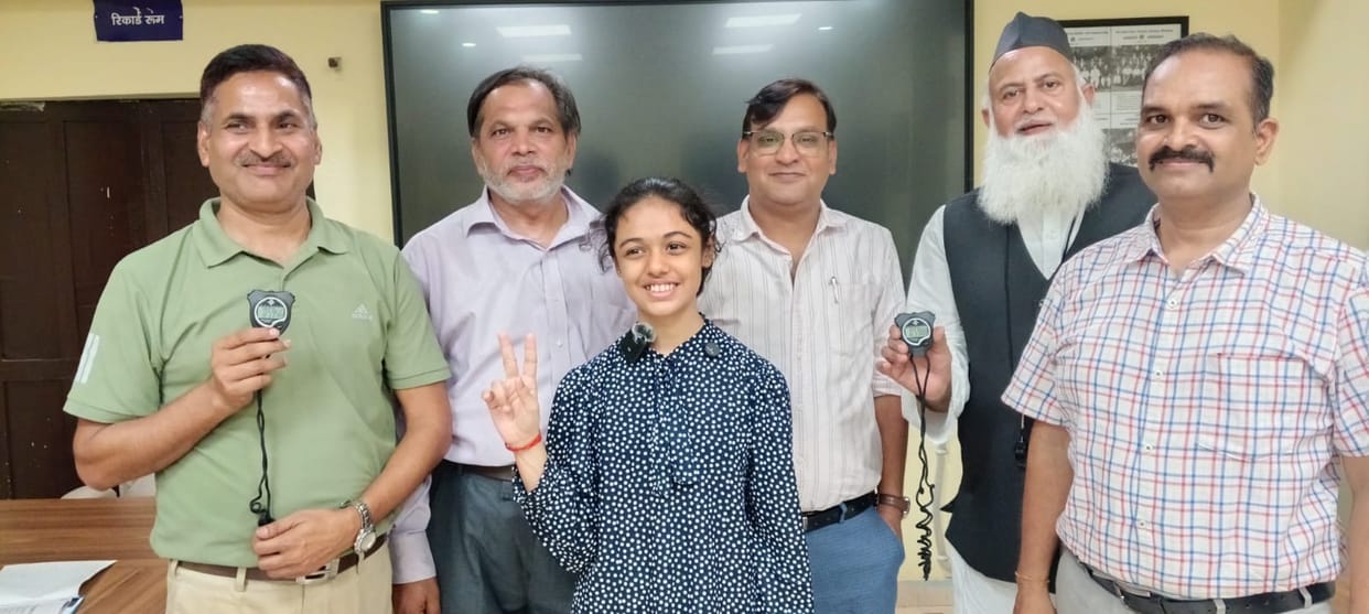 10-year-old Aryama attempted to break three world records