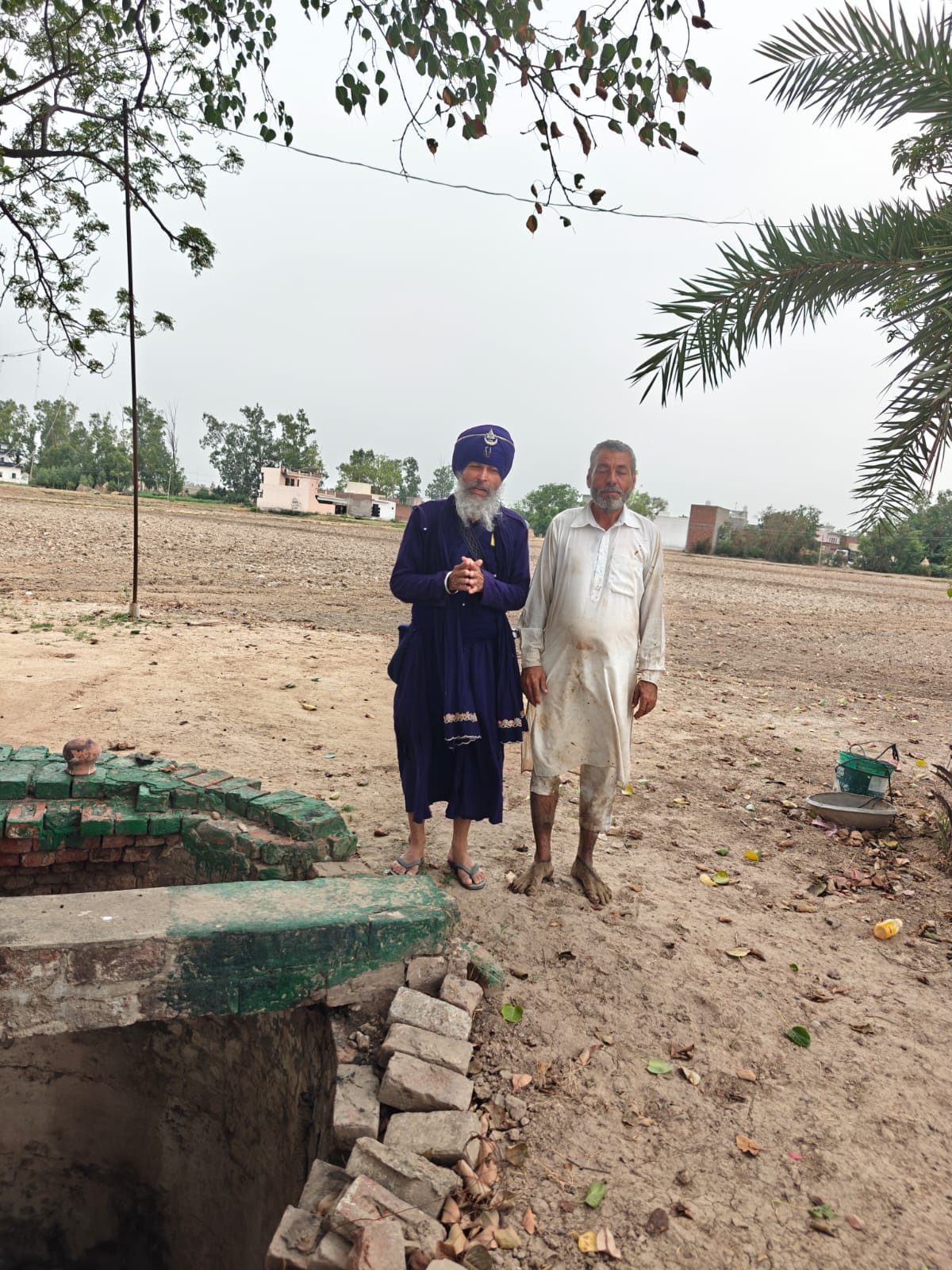 After the borewell accident, the organization took the initiative, conducted a survey and found four wells.