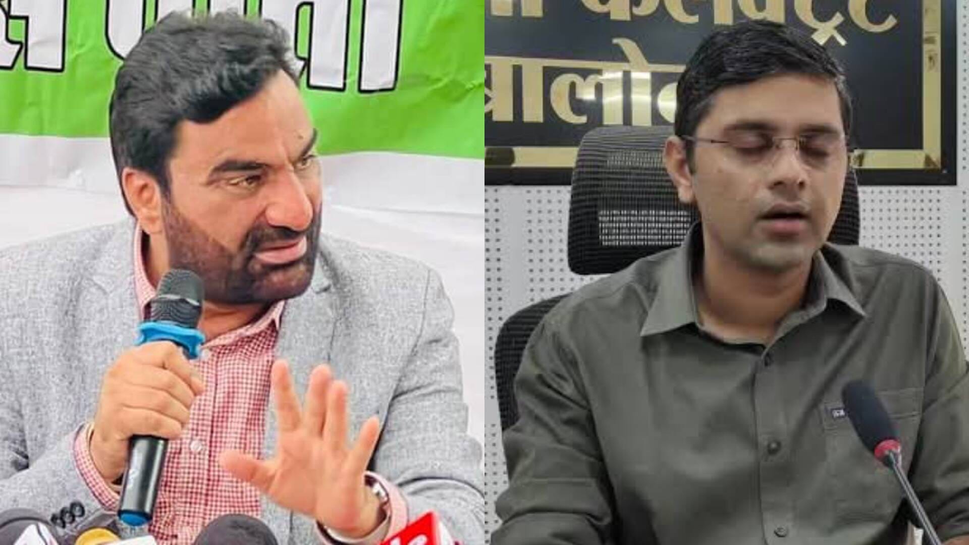 बालोतरा कलेक्टर पर बेनीवाल के गंभीर आरोप