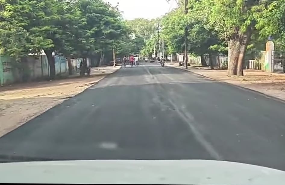 PWD in CM's crosshairs; road being constructed during the rains.