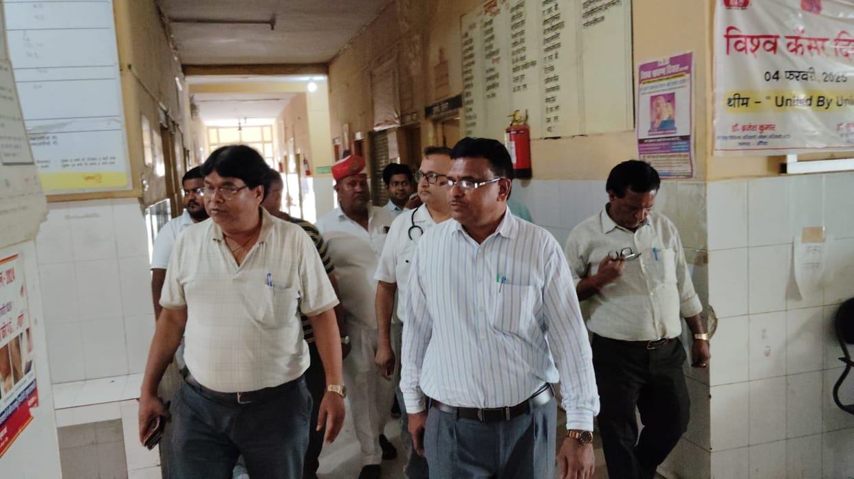A doctor and two staff members were found absent during the CMO's inspection.