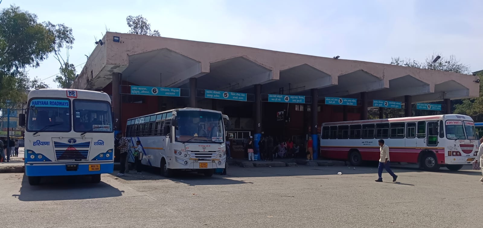 Buses will operate from Narnaul Depot to Agra, Haridwar, and Mathura-Vrindavan.