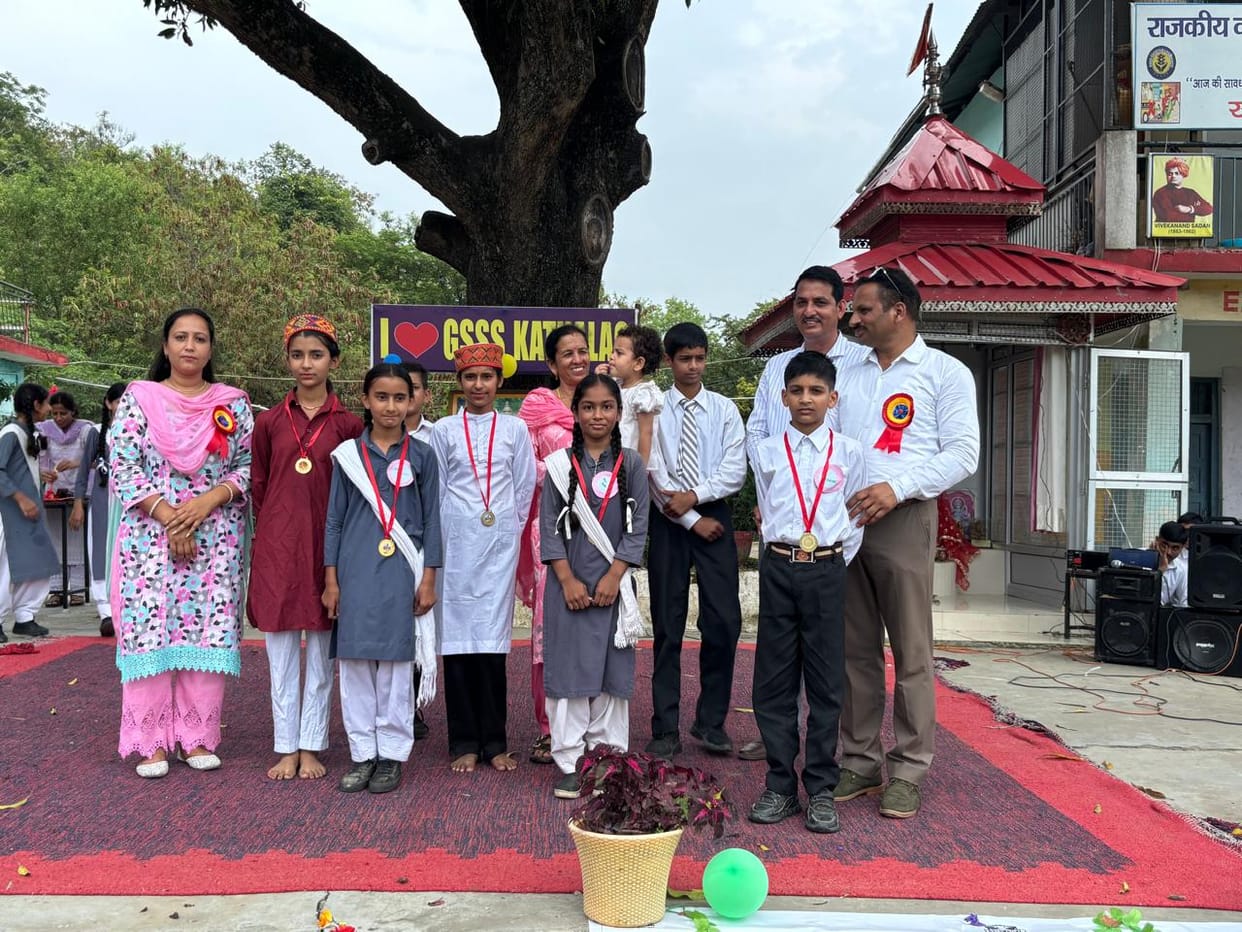 Welcome to new students at Kathlag School.