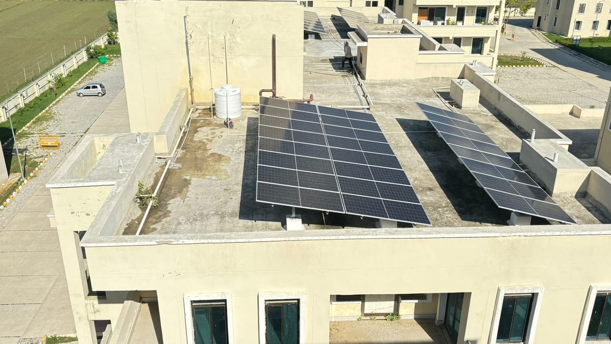 Medical college and district hospital to be powered by solar energy.