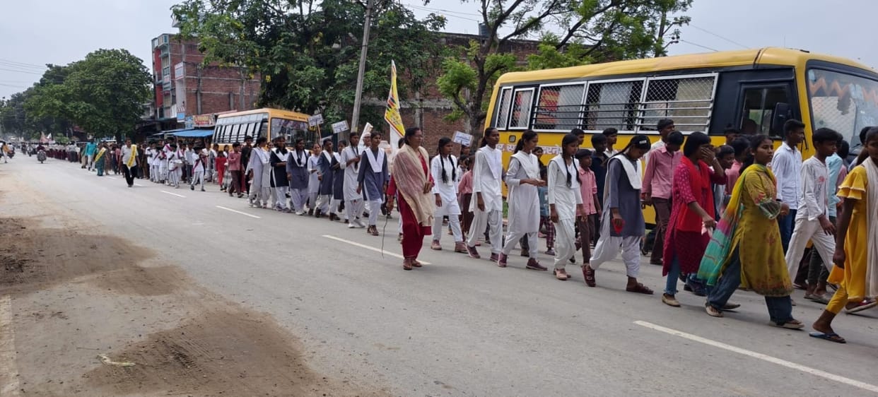 Second phase of 'School Chalo Abhiyan' begins.
