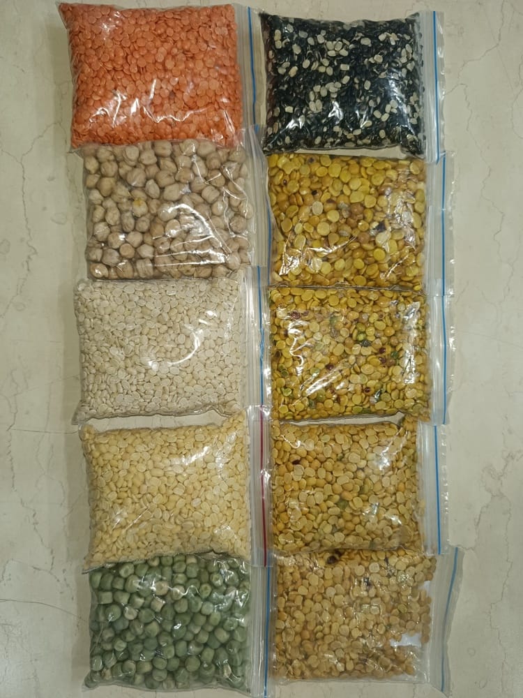 Hathras's pulse trade is running on imported pulses.
