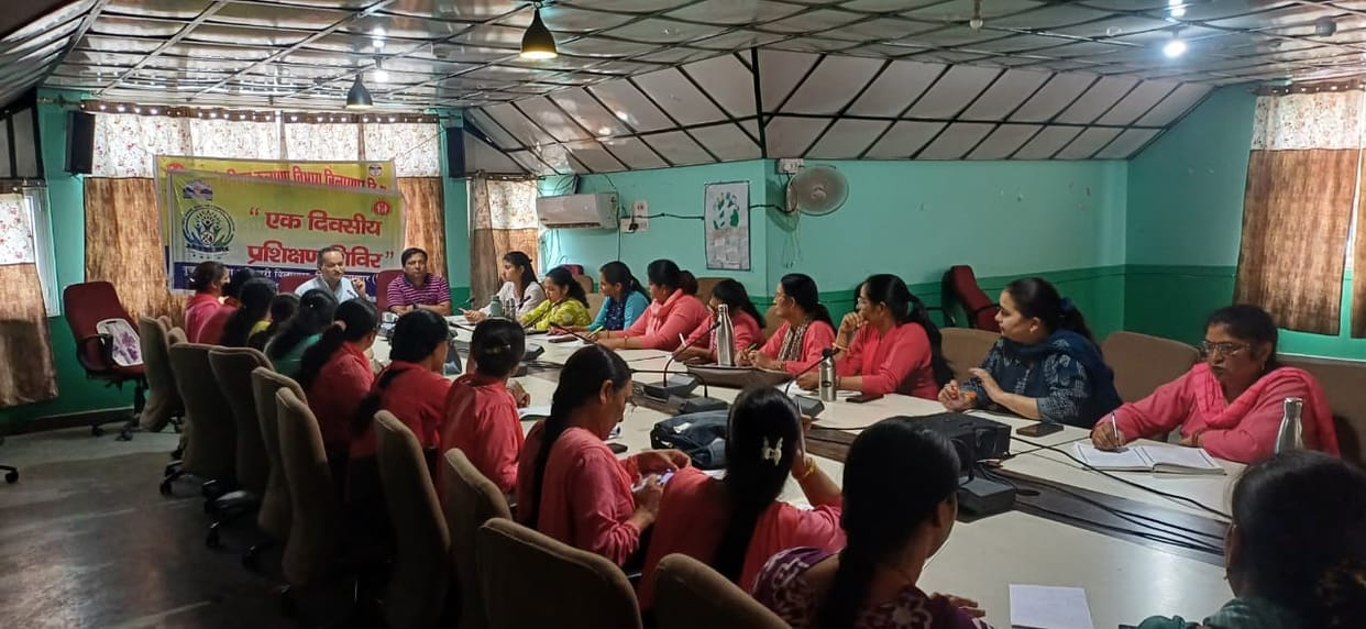 Training provided to health workers on drug abuse prevention.