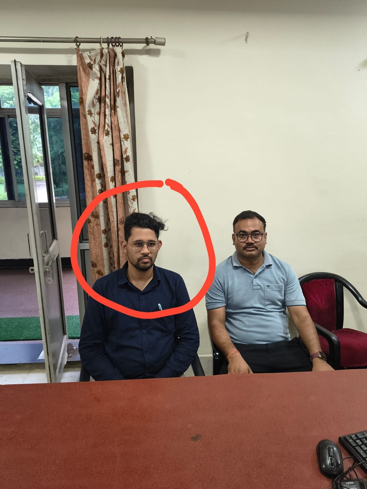 Sub-engineer nabbed by Lokayukta while accepting a bribe of ₹40,000