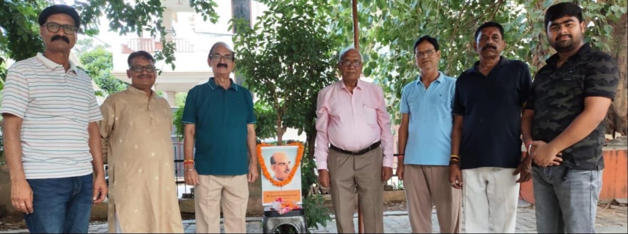 Paid tribute to Dr. Syama Prasad Mookerjee