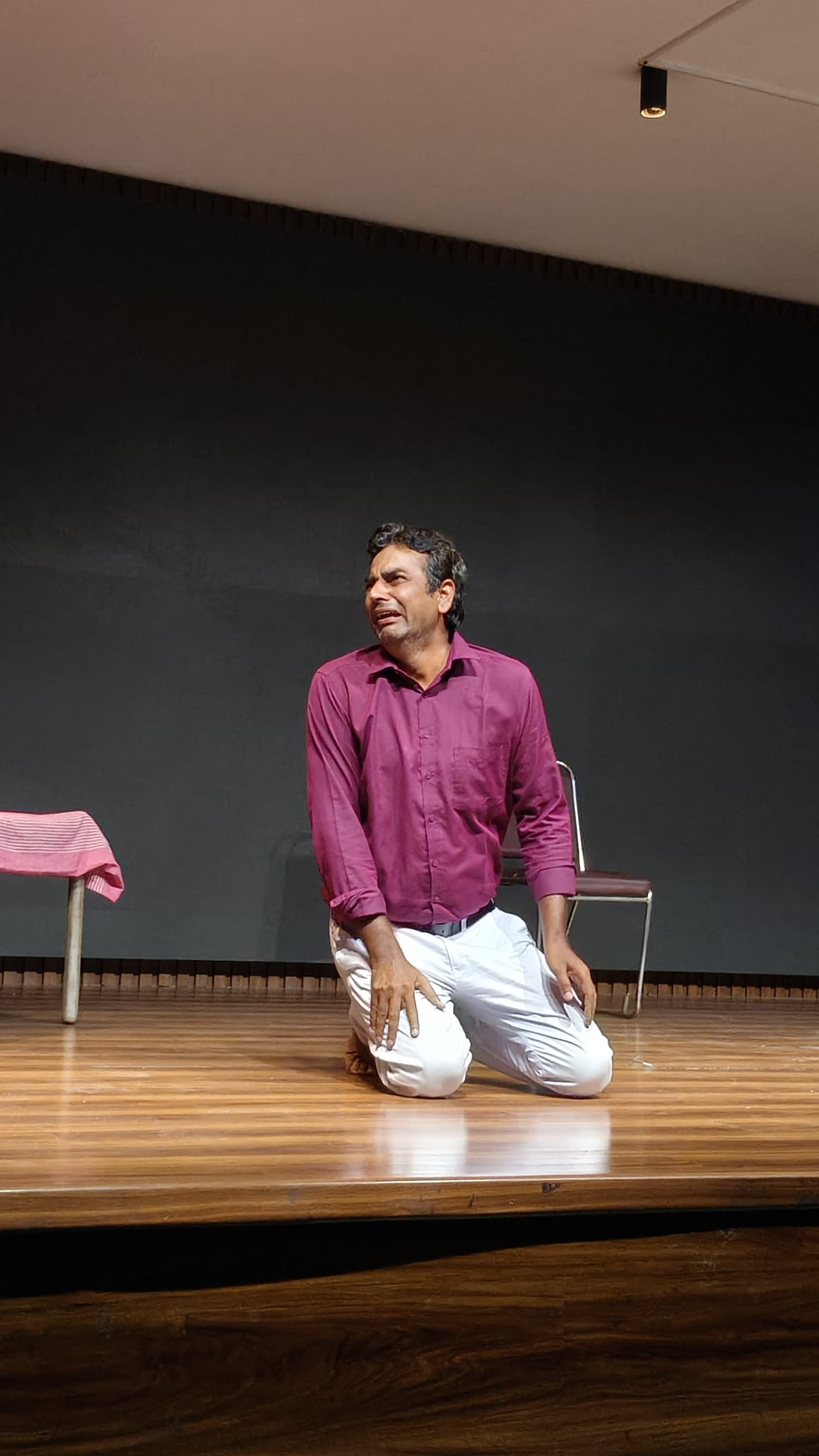 'Dayashankar Ki Diary' moved the audience at the theatre festival.