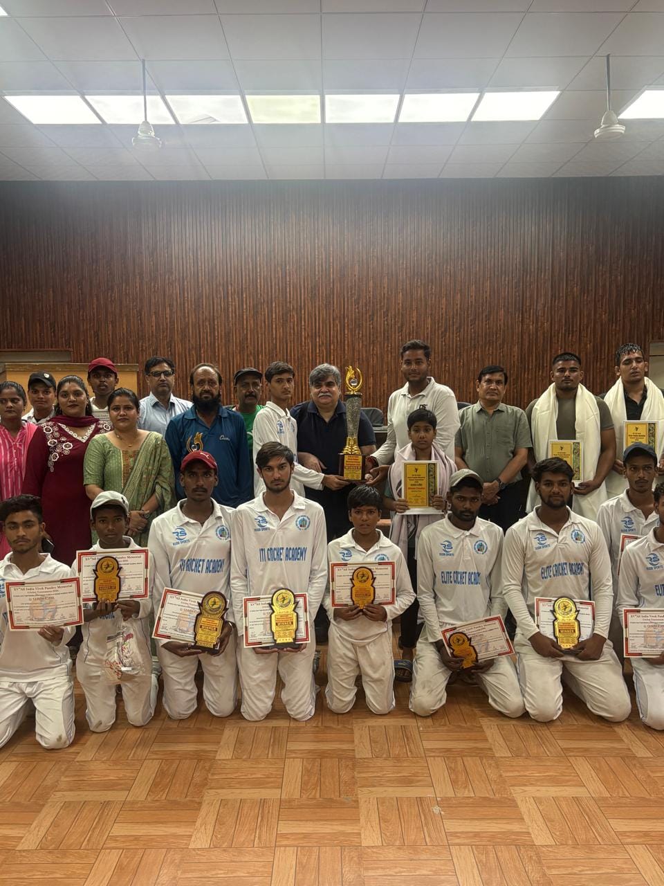 ITI and Elite Academy declared joint winners.