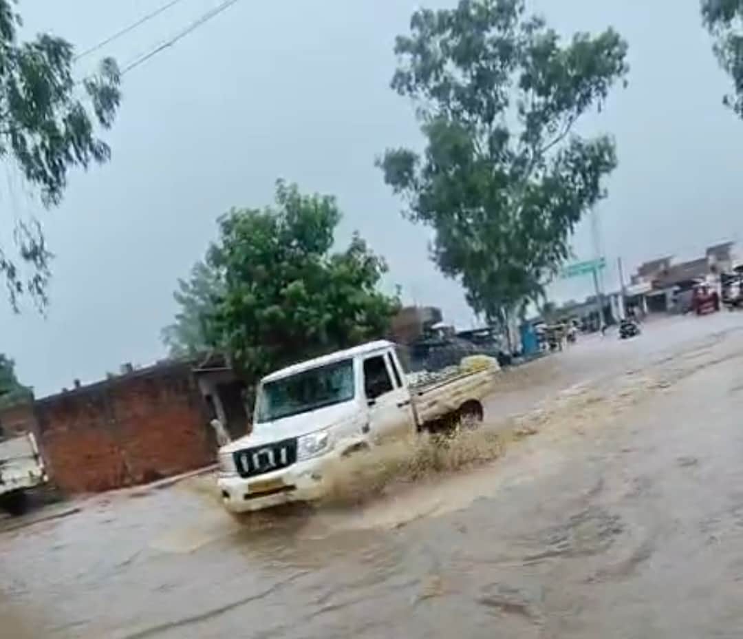 Drizzling all night, Robertsganj received 70 mm of rain, the highest in 16 years