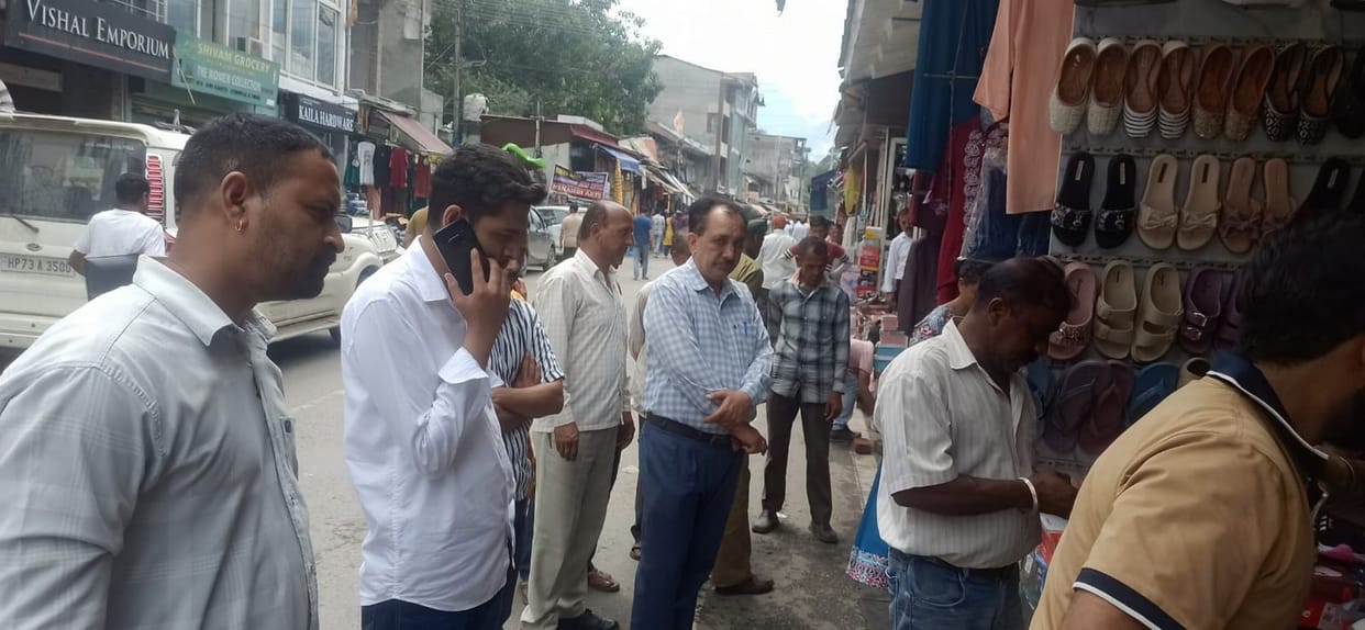 Municipal Council's action against encroachment in the city