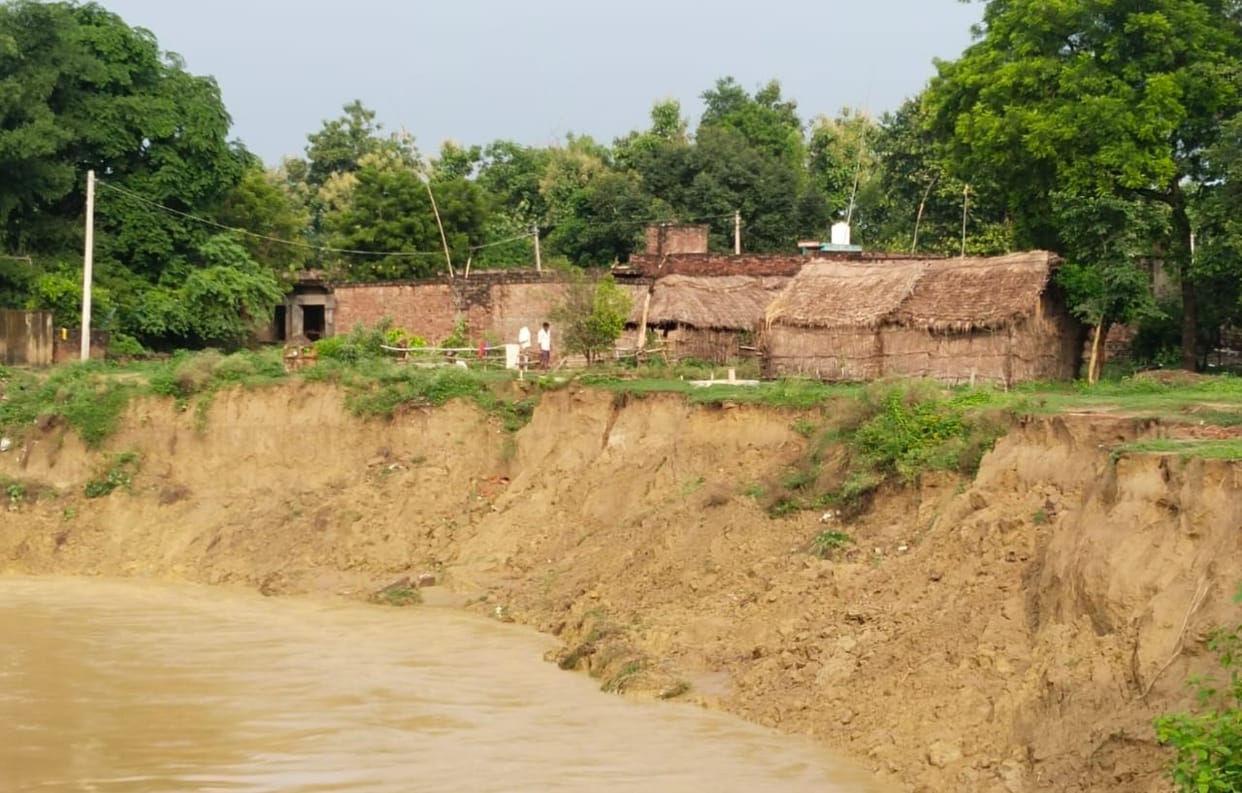 For six years, the erosion of the mountain stream has swallowed Sondih village