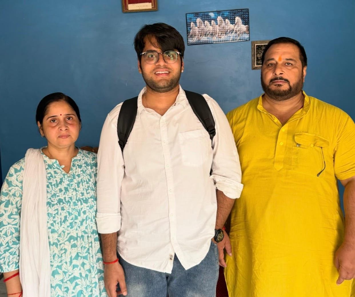 Siddharth passed the doctoral licensing exam.
