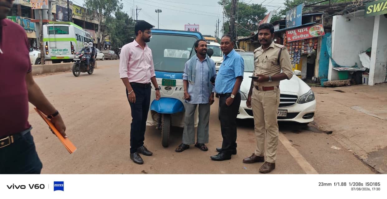 Action against those violating traffic rules