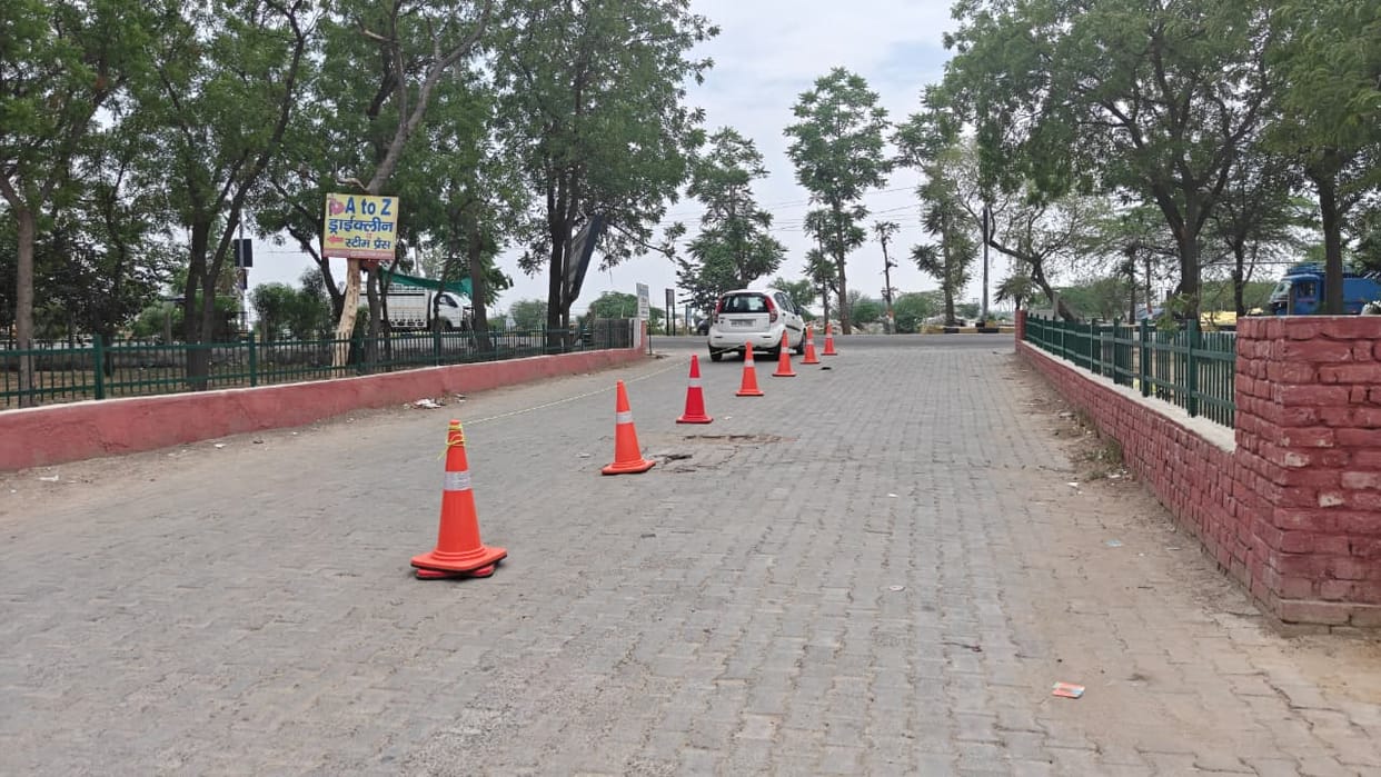 New traffic system implemented at the Mini-Secretariat and Judicial Complex.