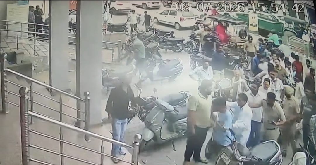 Uproar over a cheque at Union Bank; manager and customer trade accusations.